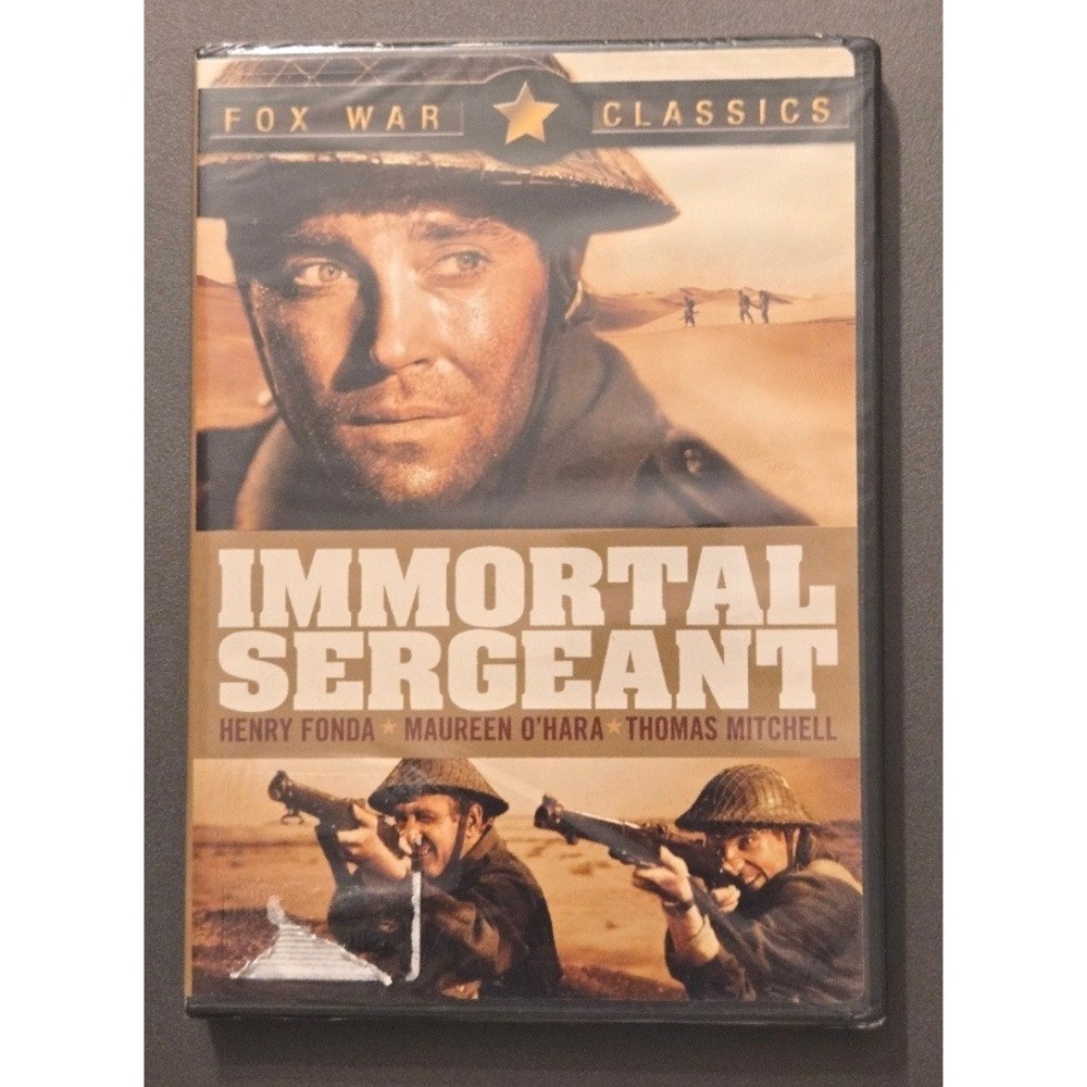 Immortal Sergeant DVD Fox War Classics Henry Fonda Maureen O'Hara Sealed